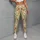 Coral And Daisy Flower Vines For Yoga, Pilates, Commuting And Everyday Casual Wear Leggings - 6