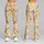 Coral And Daisy Flower Vines For Yoga, Pilates, Commuting And Everyday Casual Wear Leggings - 9