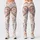 Pink Floral Heart Motif for Yoga, Pilates and Everyday Wellness Sessions for Women Leggings - 3
