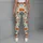 Orange Wildflower Sprigs for Yoga, Pilates, and Everyday Springtime Style for Women Leggings - 6