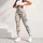 Orange Wildflower Sprigs for Yoga, Pilates, and Everyday Springtime Style for Women Leggings - 4