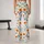 Orange Wildflower Sprigs for Yoga, Pilates, and Everyday Springtime Style for Women Leggings - 10
