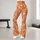 Coral Orange Wildflowers for Yoga, Pilates and Weekend Strolls, Everyday Wear for Women Leggings - 11