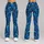 Teal Blue Feather Motifs For Yoga Pilates And Everyday Activewear Leggings - 9