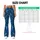 Teal Blue Feather Motifs For Yoga Pilates And Everyday Activewear Leggings - 7