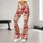 Daisy And Cherry Garden Motifs For Yoga, Pilates And Sunny Everyday Outings Leggings - 10