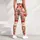Daisy And Cherry Garden Motifs For Yoga, Pilates And Sunny Everyday Outings Leggings - 6