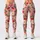 Daisy And Cherry Garden Motifs For Yoga, Pilates And Sunny Everyday Outings Leggings - 1