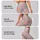 Blush Pink Circles and Emerald Stars for Yoga Pilates and Everyday Activewear Leggings - 2