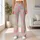 Blush Pink Circles and Emerald Stars for Yoga Pilates and Everyday Activewear Leggings - 12