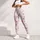 Soft Pink Wildflower Florals for Yoga, Pilates, and Everyday Studio-to-Street Style Leggings - 5