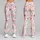Soft Pink Wildflower Florals for Yoga, Pilates, and Everyday Studio-to-Street Style Leggings - 9
