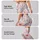 Soft Pink Wildflower Florals for Yoga, Pilates, and Everyday Studio-to-Street Style Leggings - 2