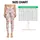 Soft Pink Wildflower Florals for Yoga, Pilates, and Everyday Studio-to-Street Style Leggings - 1