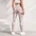 Soft Pink Wildflower Florals for Yoga, Pilates, and Everyday Studio-to-Street Style Leggings - 4