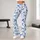 Blue Satin Bows for Yoga, Pilates, Commuting and Everyday Style Leggings - 11