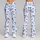 Blue Satin Bows for Yoga, Pilates, Commuting and Everyday Style Leggings - 9
