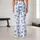 Blue Satin Bows for Yoga, Pilates, Commuting and Everyday Style Leggings - 10