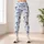 Blue Satin Bows for Yoga, Pilates, Commuting and Everyday Style Leggings - 4