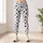 Black Paw Prints for Yoga, Pilates, and Everyday Pet Lover Style Leggings - 4