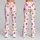 Bright Multicolor Five-Point Stars for Yoga, Pilates and Everyday Active Lifestyle Leggings - 9