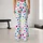 Colorful Polka Dot Motifs for Yoga, Pilates, and Everyday Activewear Style for Women Leggings - 10