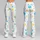 Colorful Pastel Stars for Yoga, Pilates, Commuting and Everyday Style for Women Leggings - 9