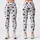 Ivory Four-Leaf Clover Motifs for Yoga, Pilates and Everyday Errands for Active Women Leggings - 3