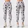 Ivory Four-Leaf Clover Motifs for Yoga, Pilates and Everyday Errands for Active Women Leggings - 1
