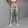 Ivory Four-Leaf Clover Motifs for Yoga, Pilates and Everyday Errands for Active Women Leggings - 4