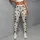 Charcoal Paw And Golden Bone Motifs For Pet-Loving Yoga And Everyday Errands Leggings - 6