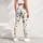 Charcoal Paw And Golden Bone Motifs For Pet-Loving Yoga And Everyday Errands Leggings - 5