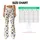Charcoal Paw And Golden Bone Motifs For Pet-Loving Yoga And Everyday Errands Leggings - 7