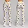 Charcoal Paw And Golden Bone Motifs For Pet-Loving Yoga And Everyday Errands Leggings - 9