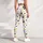 Charcoal Paw And Golden Bone Motifs For Pet-Loving Yoga And Everyday Errands Leggings - 5