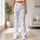 Monochrome Starry Sky Motifs for Everyday Movement and Weekend Wellness for Women Leggings - 11