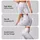 Monochrome Starry Sky Motifs for Everyday Movement and Weekend Wellness for Women Leggings - 2