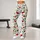 Red Cherry and Green Leaf Motifs for Yoga, Pilates and Everyday Chic Activewear Style Leggings - 10