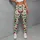 Red Cherry and Green Leaf Motifs for Yoga, Pilates and Everyday Chic Activewear Style Leggings - 6