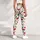 Red Cherry and Green Leaf Motifs for Yoga, Pilates and Everyday Chic Activewear Style Leggings - 5