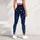 Navy Gradient Hearts for Yoga, Gym Workouts and Outdoor Running Leggings - 6
