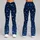 Navy Gradient Hearts for Yoga, Gym Workouts and Outdoor Running Leggings - 9