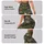 Muted Sage Woodland Camouflage earth-tone organic shapes Muted Sage Woodland Camo for Yoga, Leggings - 2