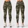 Muted Sage Woodland Camouflage earth-tone organic shapes Muted Sage Woodland Camo for Yoga, Leggings - 3