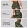 Muted Sage Woodland Camouflage earth-tone organic shapes Muted Sage Woodland Camo for Yoga, Leggings - 2