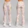 Golden Stars and Blush Bunnies for Yoga, Pilates, Commuting and Everyday Activewear Leggings - 9
