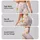 Golden Stars and Blush Bunnies for Yoga, Pilates, Commuting and Everyday Activewear Leggings - 2