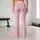 Blush Pink Hearts for Casual Activewear and Everyday Romantic Style Leggings - 10