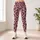 Blush Pink Leopard Spots for Yoga, Pilates and Everyday City Style Leggings - 4