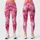 Pink Star Motif Style for Yoga, Pilates, Studio Sessions and Everyday Errands for Women Leggings - 3